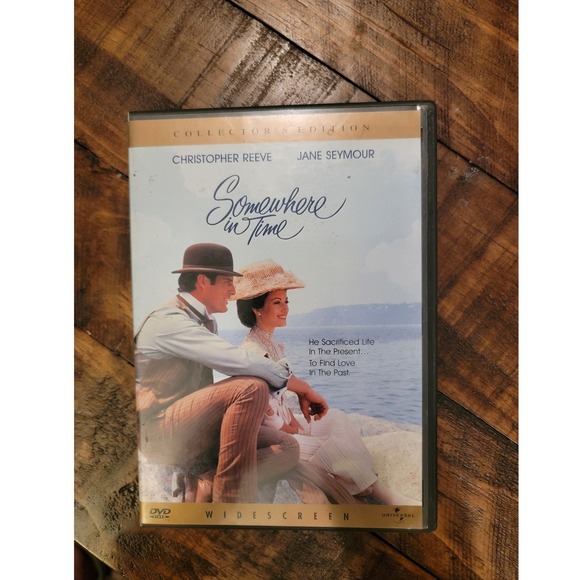 Somewhere in Time DVD Collectors Edition Christopher Reeve Jane Seymour Romance - Picture 3 of 3
